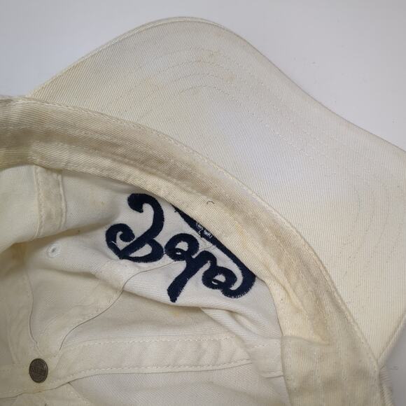 Polo RL 67 Slideback Hat White One Size Solid Adjustable Embroidered - Picture 8 of 9